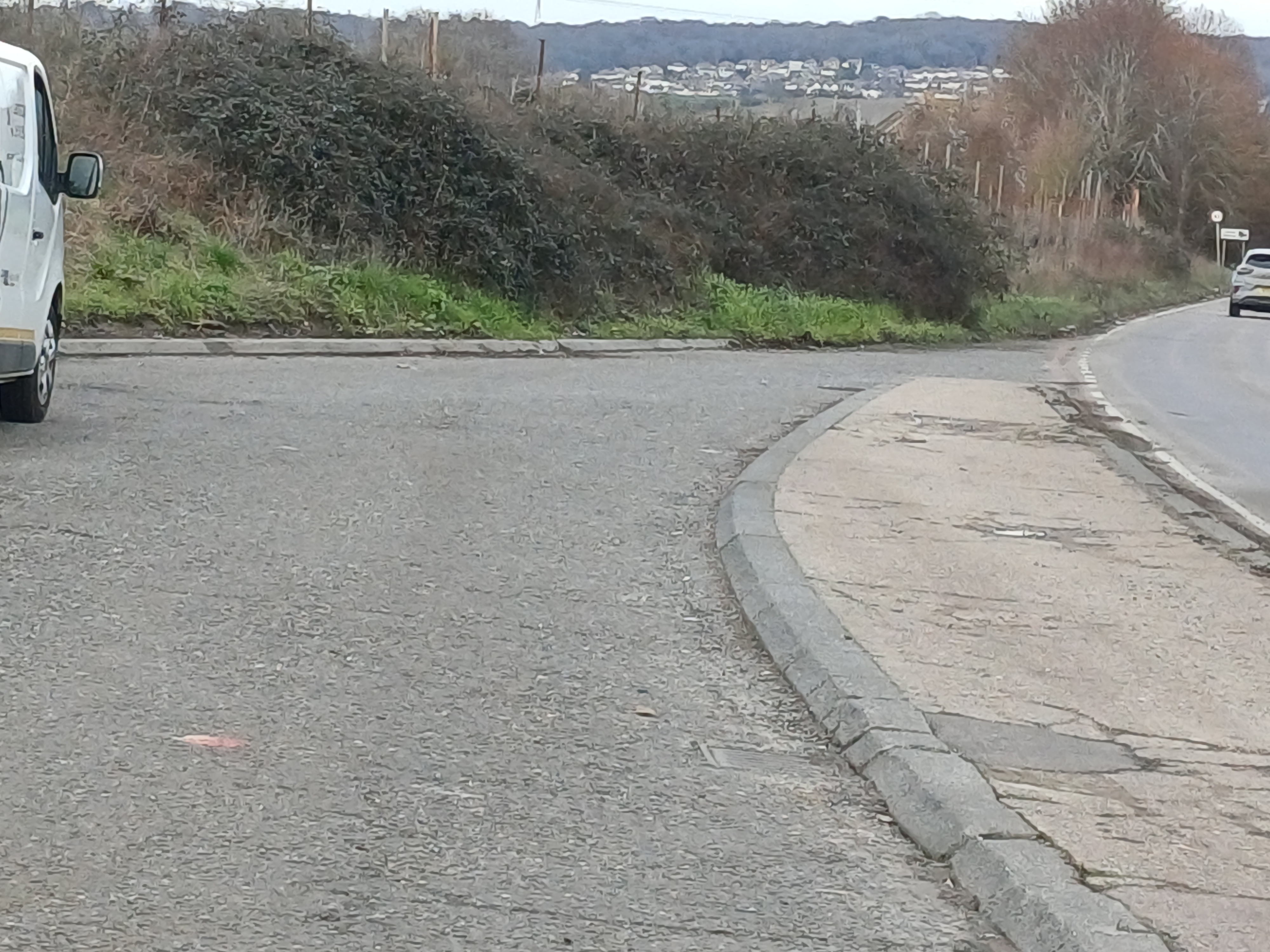 Dartford road layby